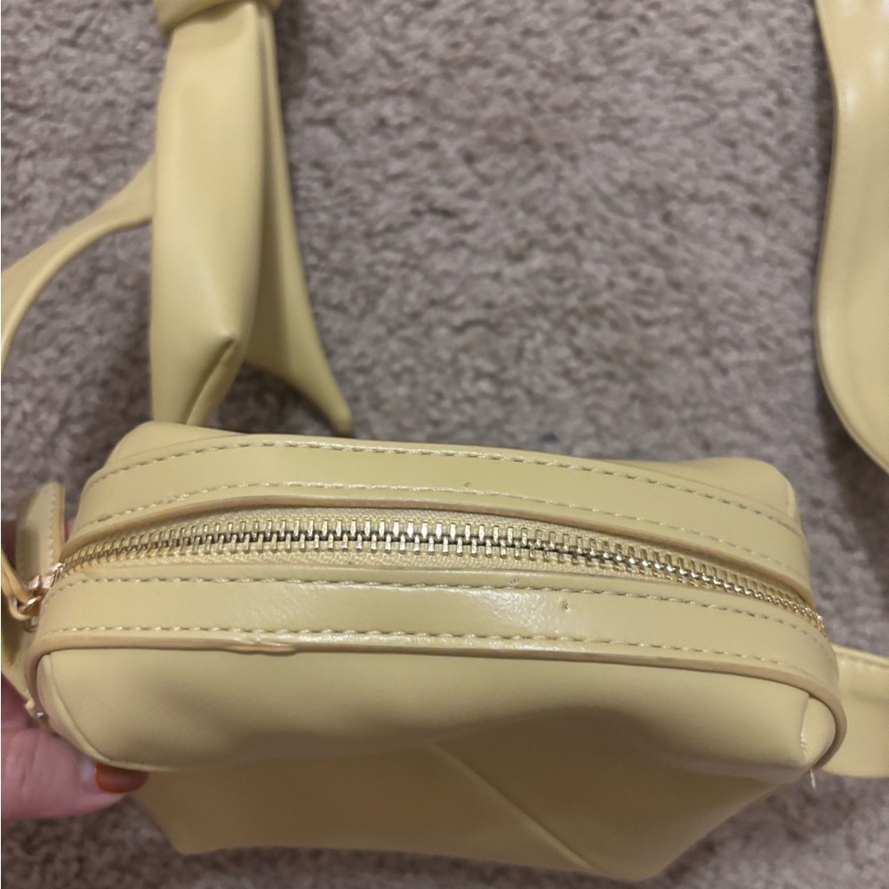Maeve by Anthropologie Boxy Crossbody Yellow - Picture 4 of 6